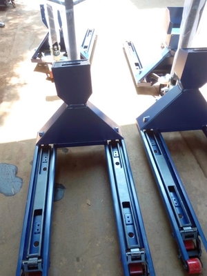 Forklift Jack χάλυβα άνθρακα κλίμακα φορτηγών παλετών 2 τόνου